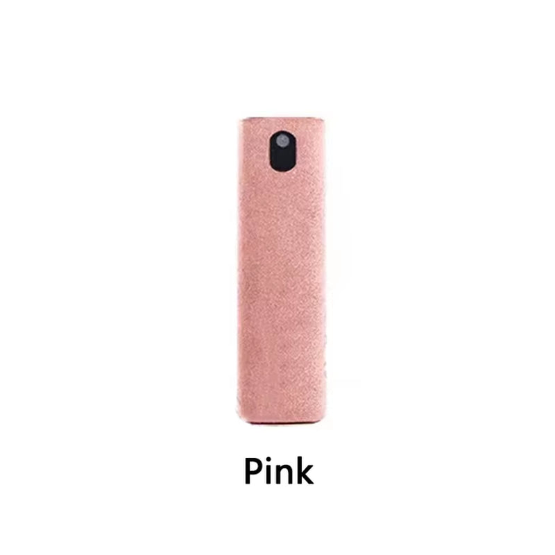2 in 1 Screen Cleaner Spray Computer Mobile Phone Screen Dust Remover Tool Microfiber Cloth for Iphone Ipad Cleaning Wipes